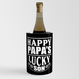 Happy Papa's Lucky Son Wine Chiller