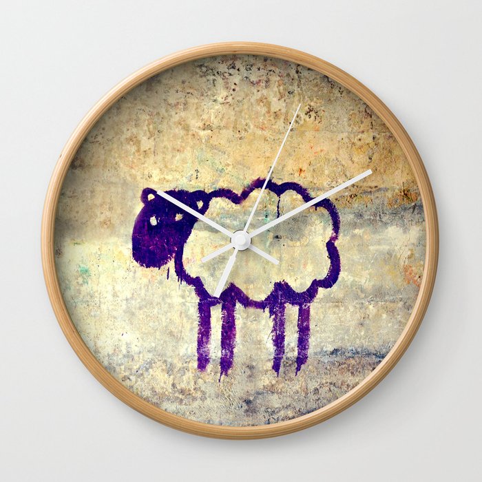 Just a Sheep Wall Clock