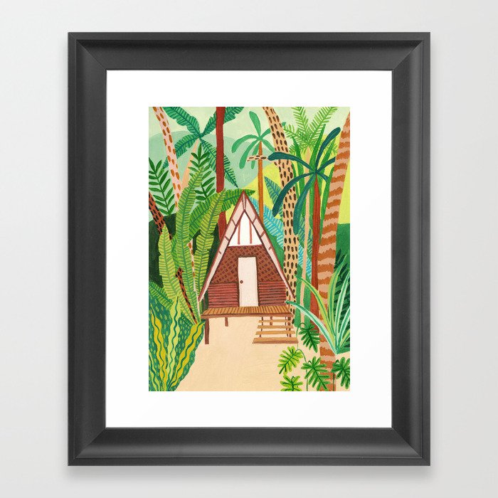 Jungle Home Framed Art Print