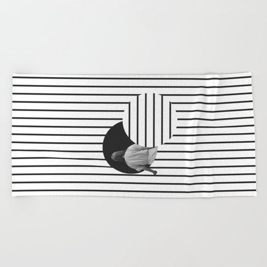 Into the Void Beach Towel