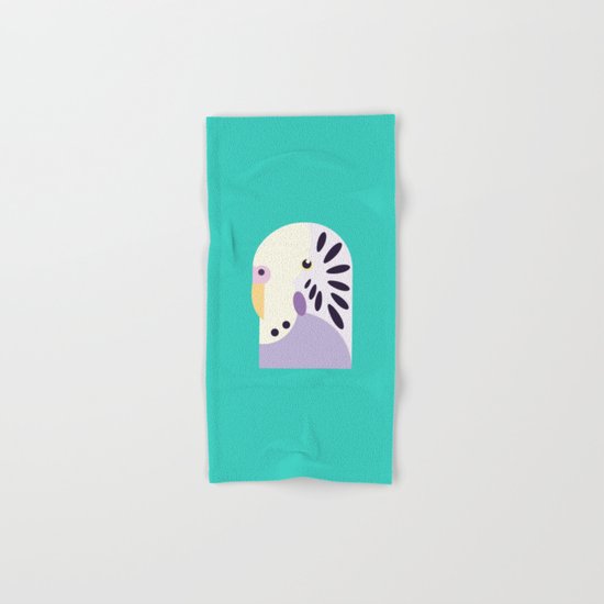 Budgerigar 3 Hand & Bath Towel