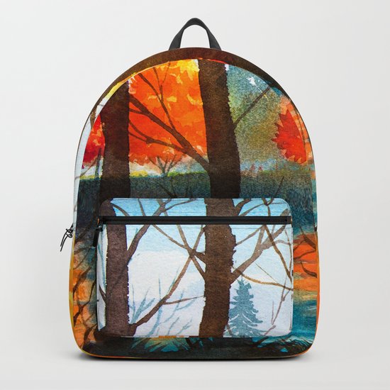 Autumn scenery #5 Backpack