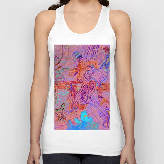 amoeba's sounds - horizon Unisex Tank Top