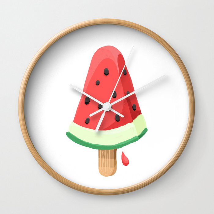 Summer Essential #1 Watermelon Wall Clock