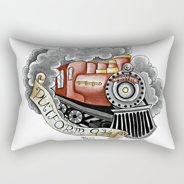 Harry Potter - Hogwarts Express train Rectangular Pillow
