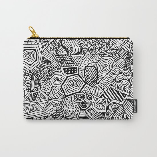 Lucky Abstract Geometric DREAM CATCHER Carry-All Pouch