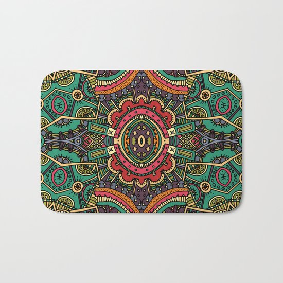Boho pattern II Bath Mat
