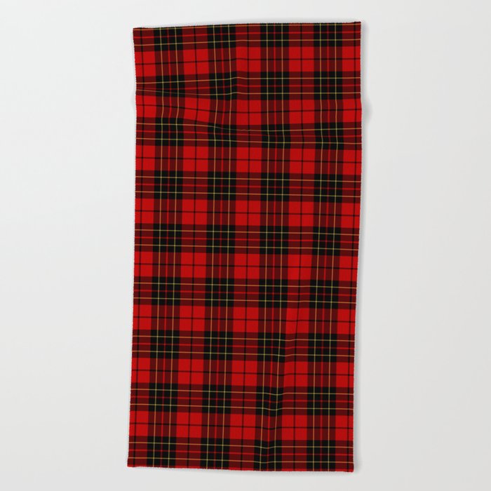 Clan Brodie Tartan Beach Towel