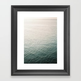 Coastal beach photography “Free as the ocean” | Modern wall Art Sea Ibiza Gerahmter Kunstdruck