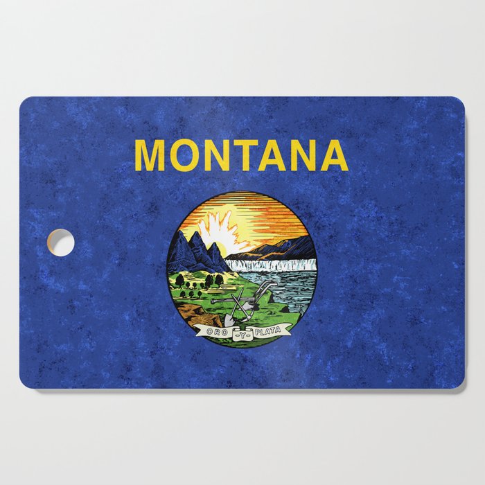 Flag of Montana Cutting Board