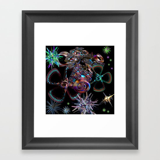Recovering the Satellites Framed Art Print