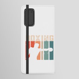 Boxing Vintage Retro Android Wallet Case