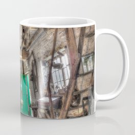 New Hall Water Mill Coffee Mug | Millstone, Color, Watermill, Photo, Flour, Vintage, Nostalgic, Workshop, Digital, Mill 