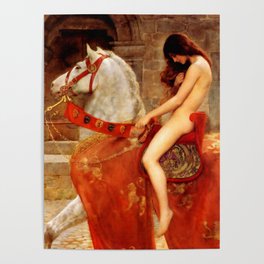John Collier "Lady Godiva" Poster