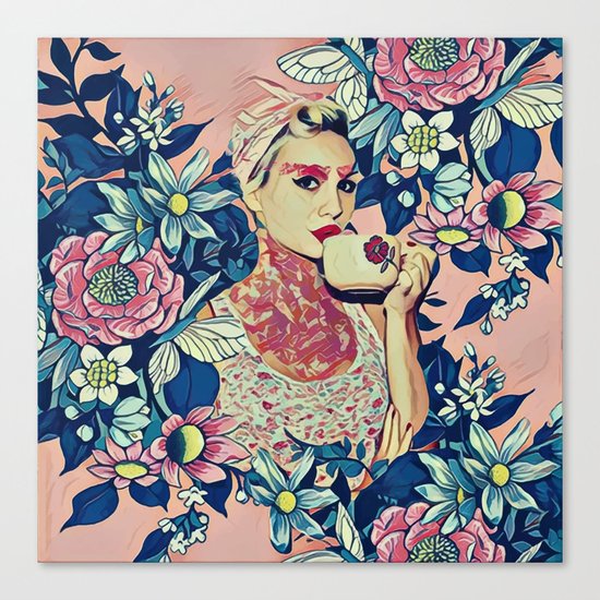 Good morning Canvas Print
