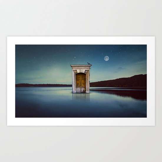 River Door Art Print