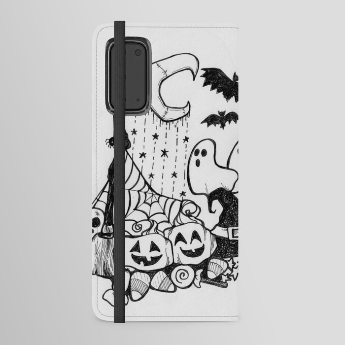 The Things of Halloween Android Wallet Case