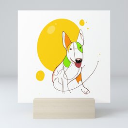 Bull terrier Mini Art Print