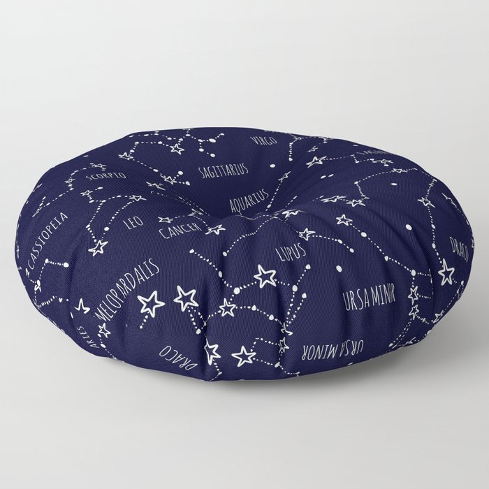 Space horoscop Floor Pillow
