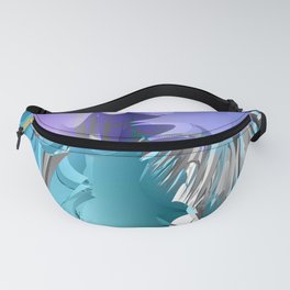 SPLASH MULTICOLOR PAINTING ABSTRACT Fanny Pack