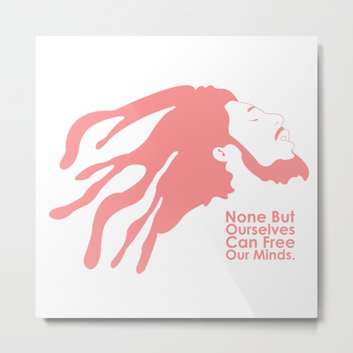 Free Our Minds Metal Print