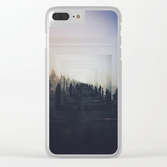 Fractions A87 Clear iPhone Case