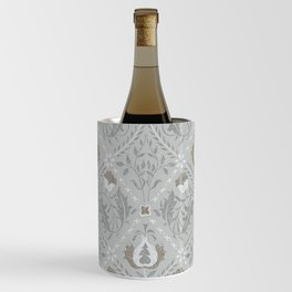 William Morris Pure Trellis Lightish Grey Wine Chiller