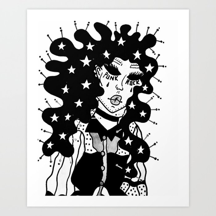 Punk Rock Art Drawings