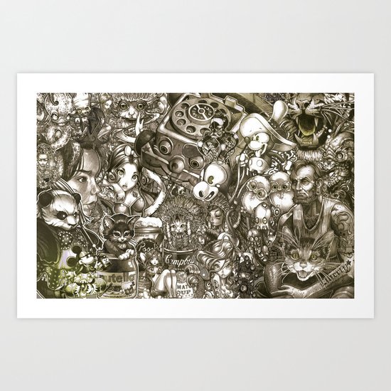 Sketchbook Art Print