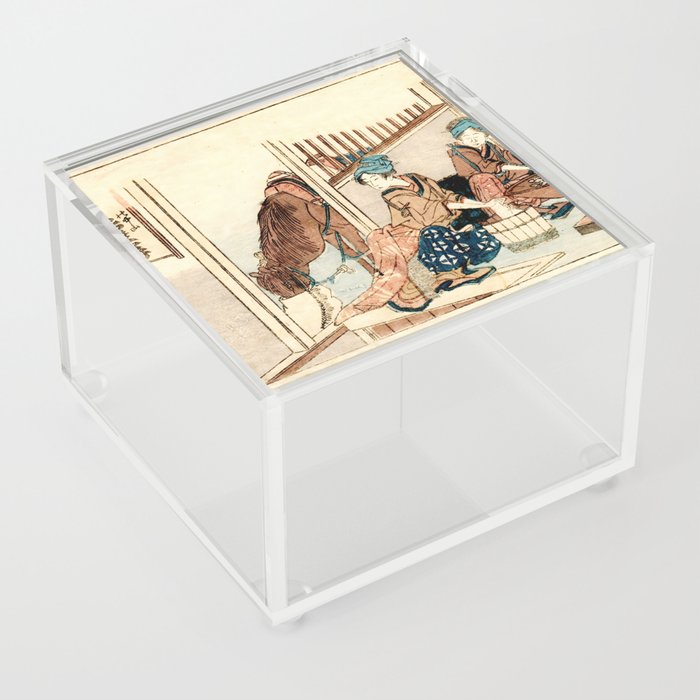 Kanaya (Katsushika Hokusai) Acrylic Box