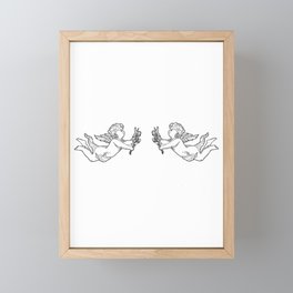 Cherub Framed Mini Art Print