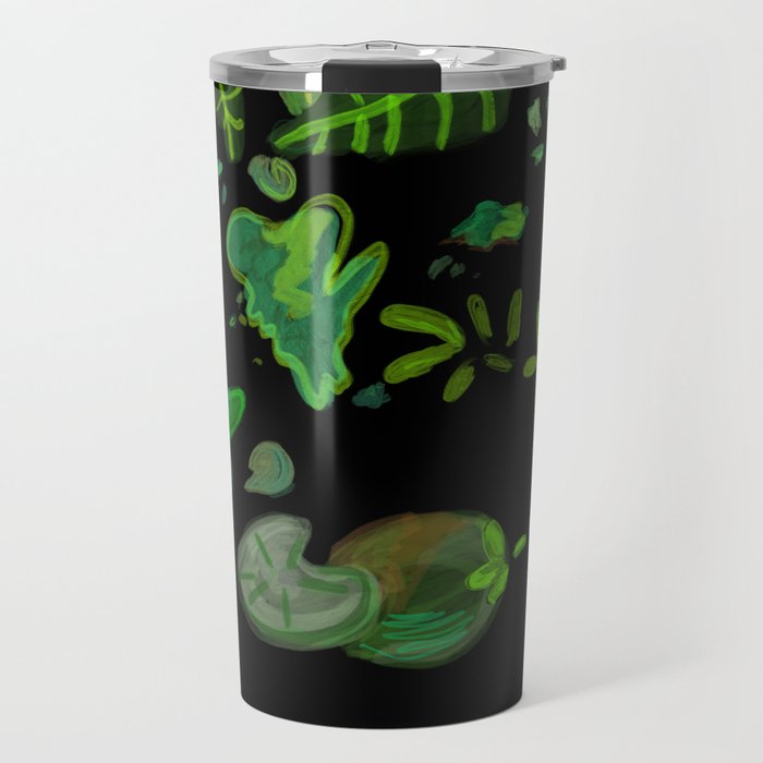 Lilly Pond at the Conservatory of Flowers In San Francisco Travel Mug
