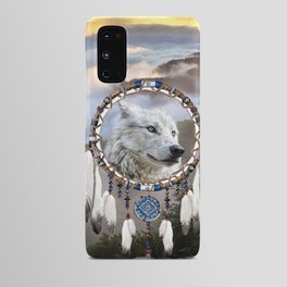 Wolf, Bear and Dream Catcher Android Case
