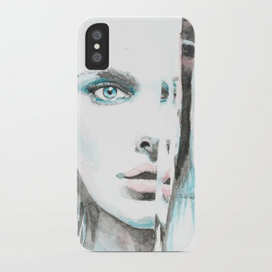 Turquoise iPhone Case