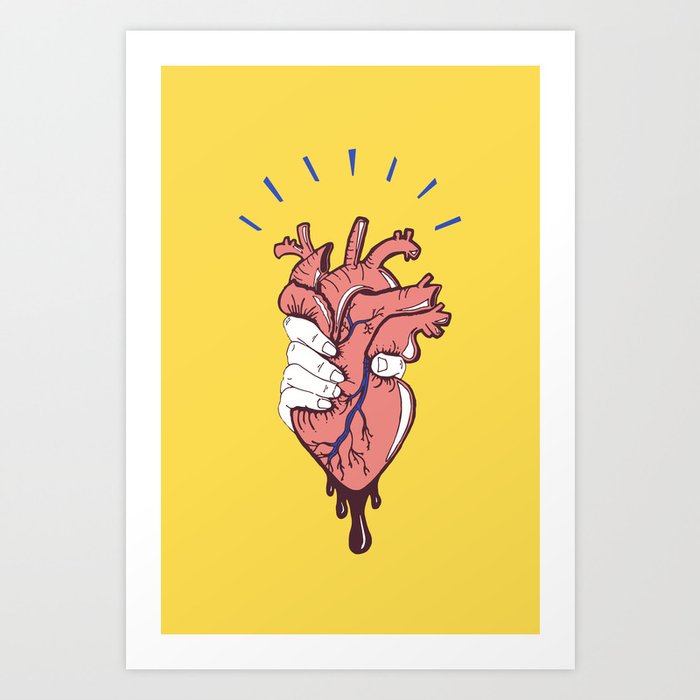 Heart Art Print