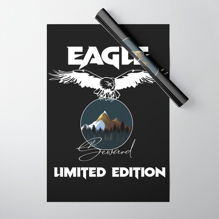 Eagle Limited Edition Seward Retro Vintage Wrapping Paper