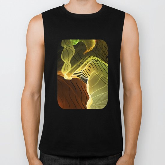 Elephant Bathing Biker Tank