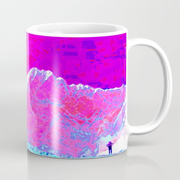Alpenglow in Violet Coffee Mug
