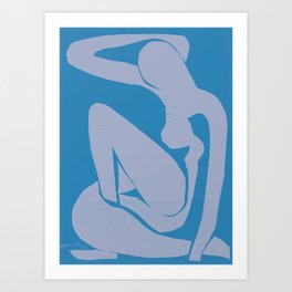 The Blue Nude by the Ocean by Henri Matisse Art Print