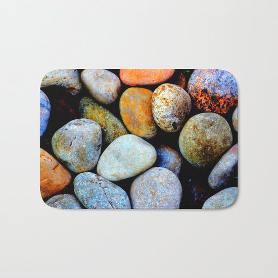 Like Pebbles on the Beach Bath Mat