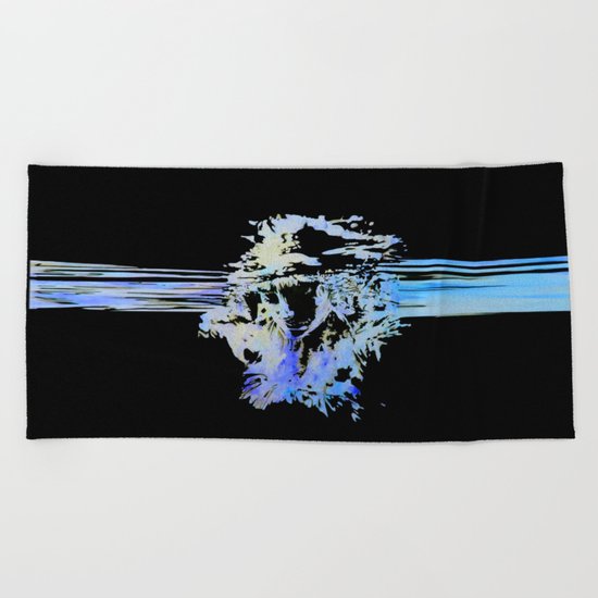 UNDER WATER Beach Towel