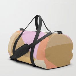 Geometric Shapes 10 in Pastel Duffle Bag