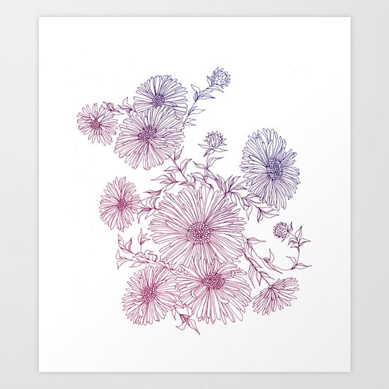 Chrysanthemum Art Print