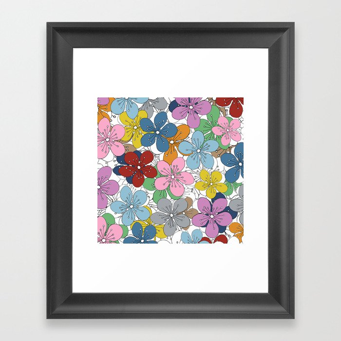 Cherry Blossom Colour - In Memory of Mackenzie Framed Art Print