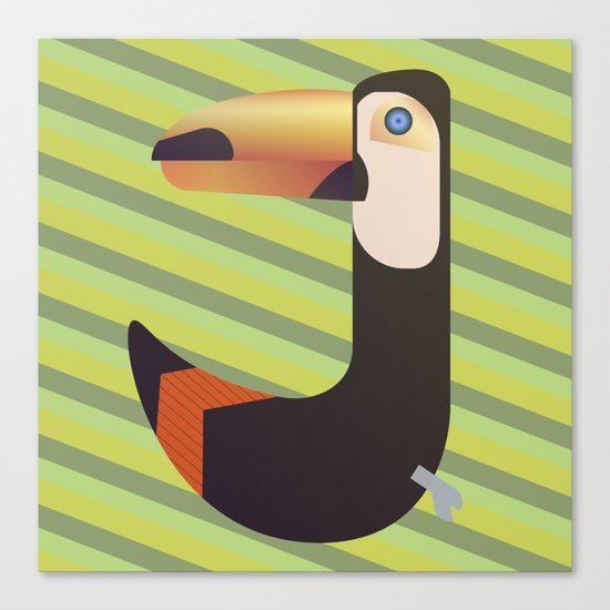 Toucan J Canvas Print