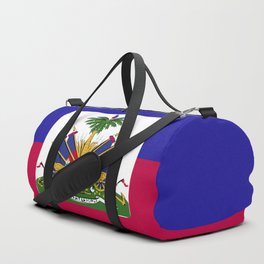 Haiti flag emblem Duffle Bag
