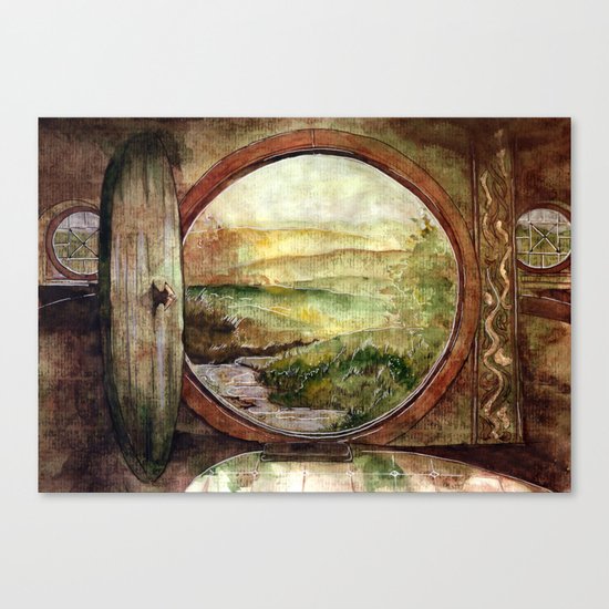 The World is Ahead Canvas Print by KinkoWhite Society6