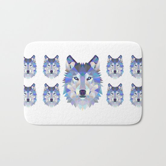wolf Bath Mat