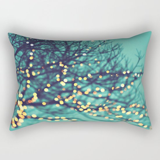 twinkle lights Rectangular Pillow