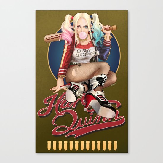 Harley Quinn Canvas Print